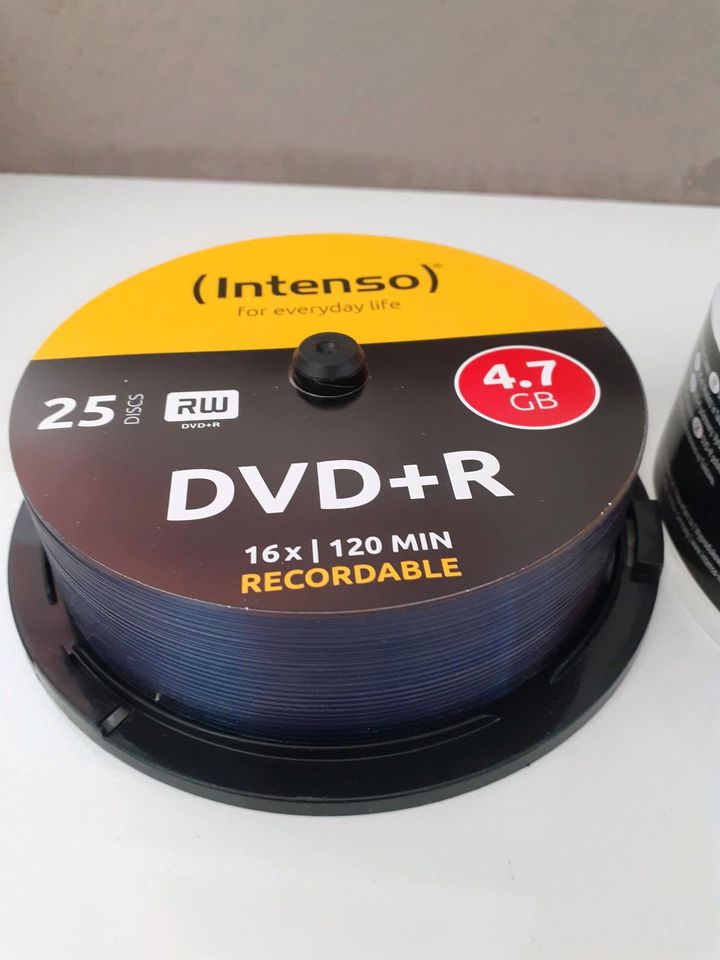 Intenso DVD + R - 4.7 GB - 25 Stück - Neu in Kassel
