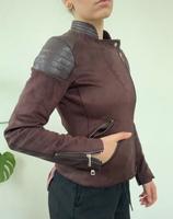 Lederjacke Wildleder Optik H&M Beere Biker Brandenburg - Senftenberg Vorschau