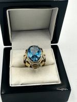 Art-Deco Ring mit blauen Topas Gold 333 BS Berlin - Spandau Vorschau