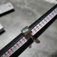 Juwelkerze Ring mit grauem Stein 925 Silber Nordrhein-Westfalen - Rheine Vorschau