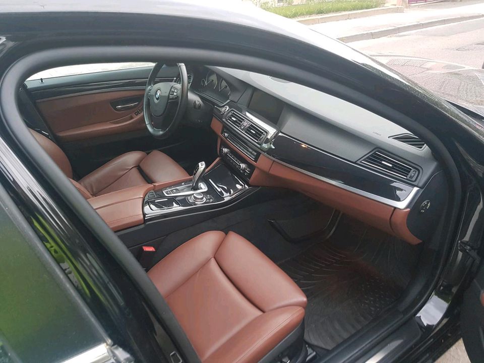 BMW 520d Lim - Leder-HeadUp-DAB-AHK in Bobenheim-Roxheim