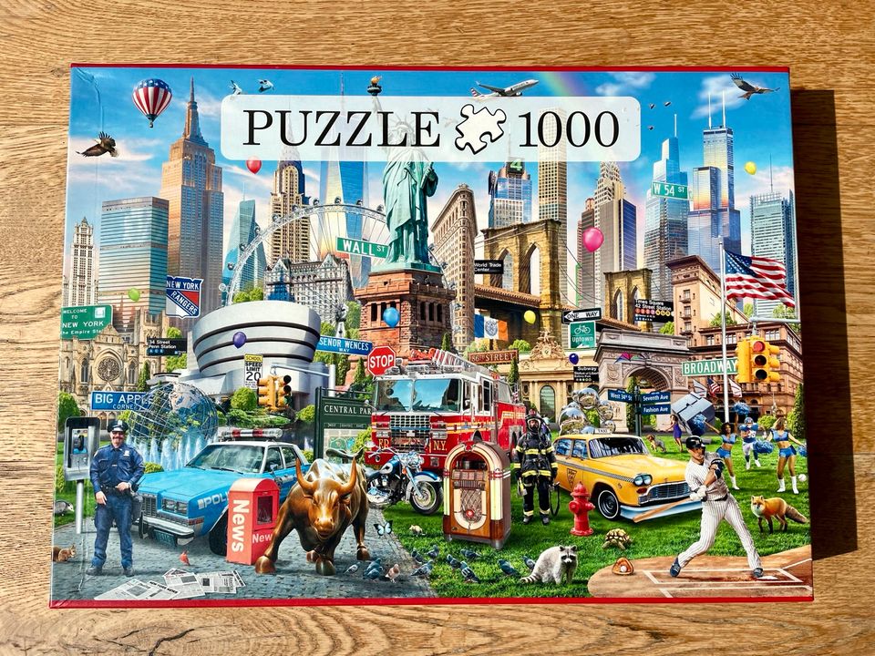 Puzzle 1000 Teile New York City ca. 70x50 cm in Essen