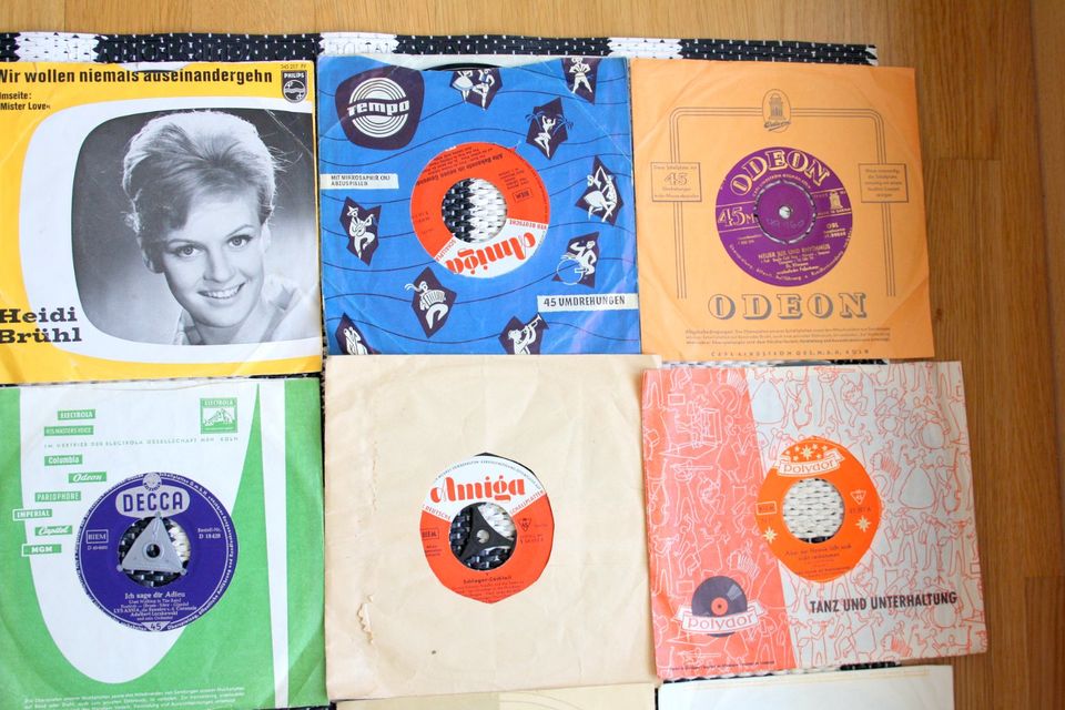 34 x Singles, Rock Pop Beat Soul Schlager 1950 -60er Jahre, Whow! in Berlin