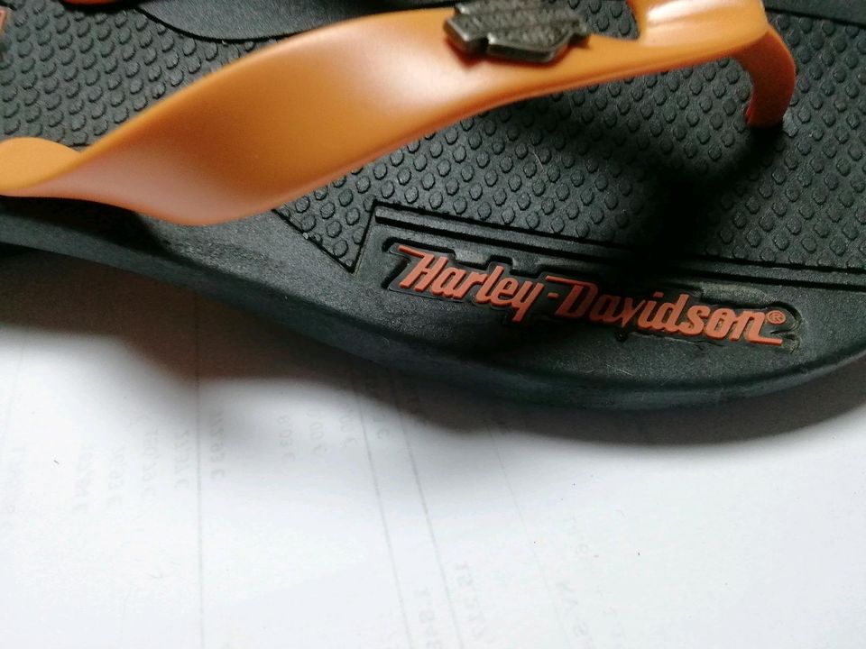 Harley Davidson Flip-flops Latschen Schuhe Größe 39 in Großräschen