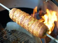 Moesta FeuerWalze - Buchenholzrolle für Baumstriezel  BBQ Dortmund - Brackel Vorschau