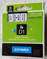 DYMO Schriftband 12 mm x 3 m black white 45013 Harburg - Hamburg Heimfeld Vorschau