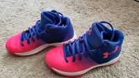 Under Armour Sneaker/Basketballschuh  blau/pink Gr. 31,5 Altona - Hamburg Ottensen Vorschau