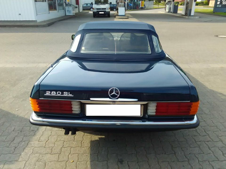 Mercedes Benz Cabriot 280 SL blau Oldtimer in Syke