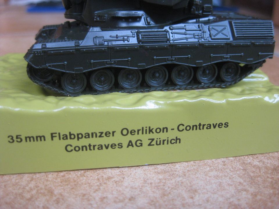 Modell Flakpanzer GEPARD; O-C Zürich; Panzer Flabpanzer 1:1xx in Hadamar