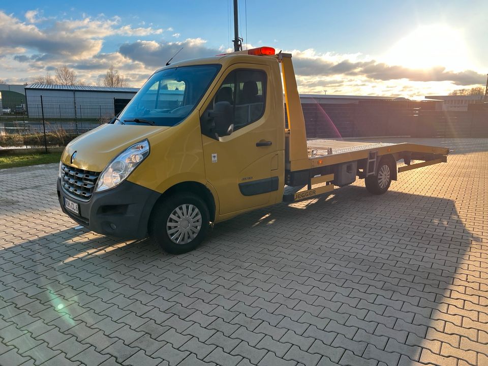 Abschleppwagen 3,5 t Jegger Aufbau, Luftfederung hinten, AHK, LED in Nordhorn