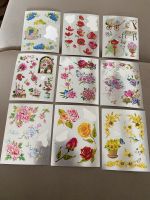 25 Blatt Sticker floral, Preis für alle Baden-Württemberg - Heddesheim Vorschau