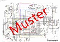 Unimog 403 406 416 421 Schaltplan farbig Wurster Nordseeküste - Dorum Vorschau