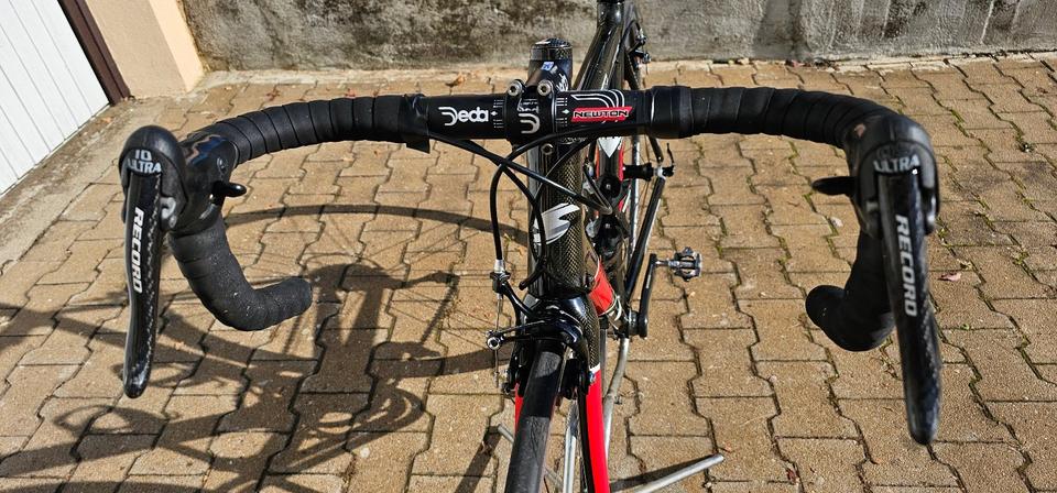Rennrad STEVENS Carbon mit Campagnolo Record RH 54 in Leinzell