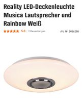LED Deckenlampe  mit Bluetooth- Lautsprecher Berlin - Spandau Vorschau
