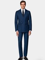 Neu Doppelreiher Anzug Suitsupply Blau Jacke 52, Hose 50 München - Au-Haidhausen Vorschau