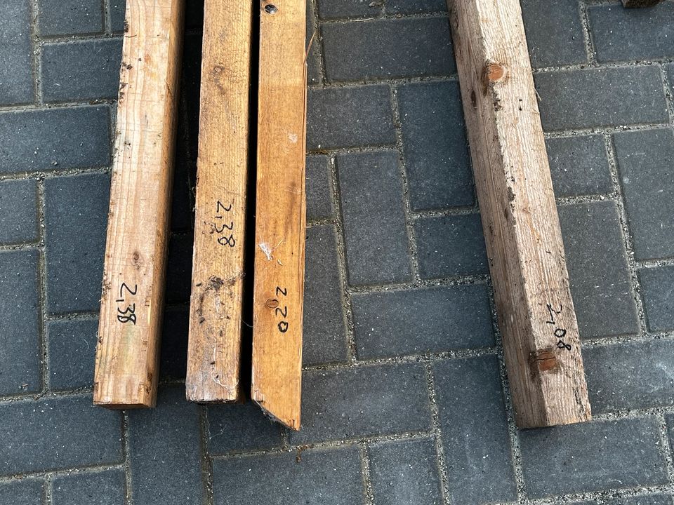 Balken Holz Kantholz alt 145x55mm (6€/m) verschiedene Längen in Verden