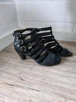 GABOR Sandalette Leder Sandalen Gr. 37 schwarz Nordrhein-Westfalen - Mettmann Vorschau