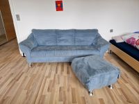 3 Sitzer Sofa mit Hocker Baden-Württemberg - Gechingen Vorschau