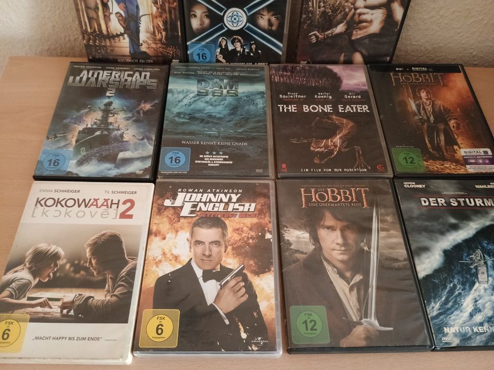 11 Verschiedene DVDs für je 1 € in Werdau