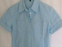 Bluse 1/2 Arm Blau Gr. 36 Damen Street One Kragen Stretch Hellbla Nordrhein-Westfalen - Beverungen Vorschau