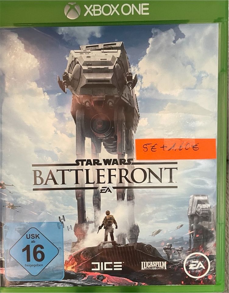 2 Xbox One Star Wars Battlefront und Kronos in Wiesbaden