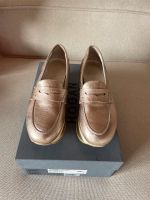 Original Hogan Plateau Sneaker in Roségold metallic 38 Bayern - Bischofswiesen Vorschau