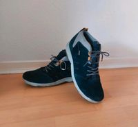 Geox Schuhe Sneakers hoch Herren 45 blau grau Leder Bonn - Dottendorf Vorschau