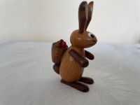 Osterhase Holz Erzgebirge, ca.  9 cm Sachsen-Anhalt - Halle Vorschau