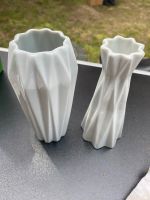 2 Origami Vase Porzellan weiß Mitte - Wedding Vorschau