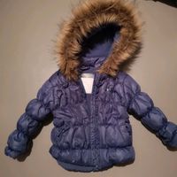 Winterjacke blau Gr 74 mit Fellkaputze Bayern - Peiting Vorschau