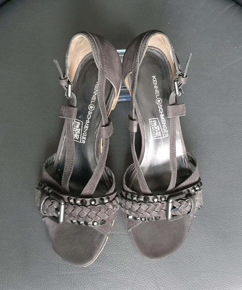 NEU Kennel&Schmenger Swarovski Sandalen Gr.37 in Düsseldorf