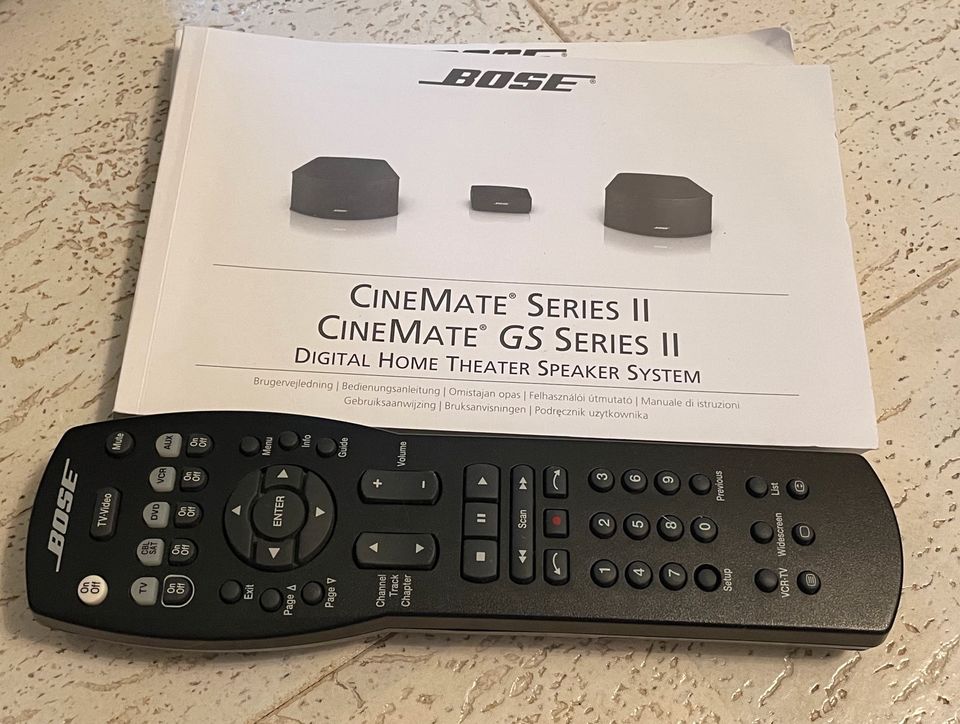 Bose CineMate-System GS Series 2 in Rickling