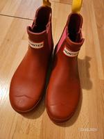 Hunter Gummistiefel Original rot gelb Größe 38 Thüringen - Altenburg Vorschau