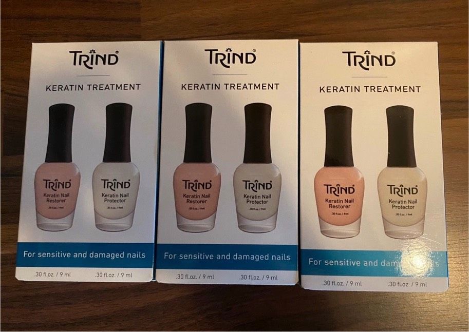 Trind Starter Kit Nail Balsam Repair Natural 2x9ml NEU Nägel Set in Unna