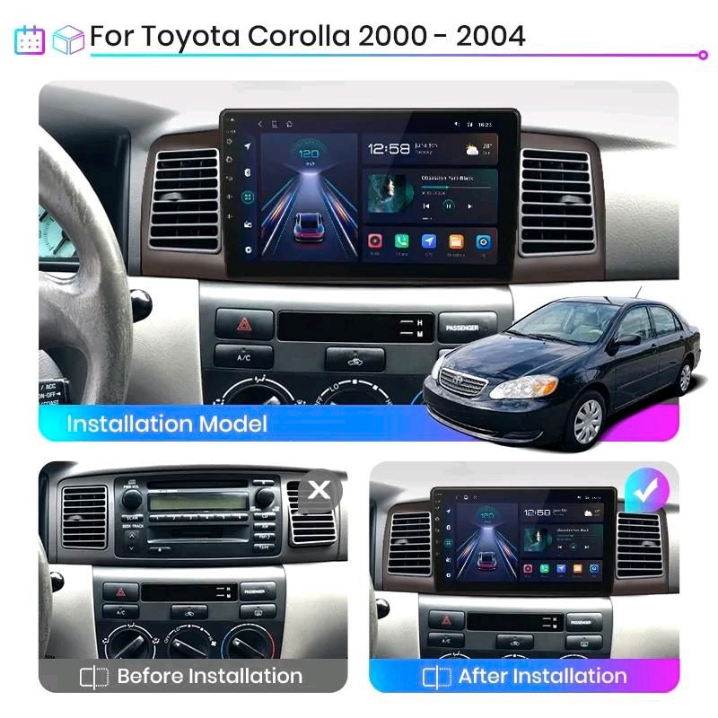 Android Autoradio Toyota Corolla  2000 - 2004 Navigation,GPS in Burghausen