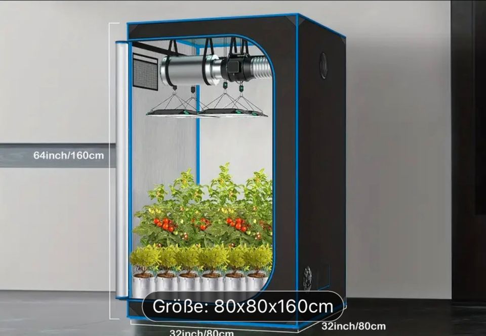 Anbauzelt ( Grow Tent ) Komplettset in Dinslaken