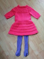 selbstgestricktes Kleid Gr 92/98 Strickkleid handmade Baden-Württemberg - Reutlingen Vorschau