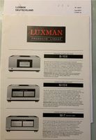 Luxman Katalog 2000-2001 mit Preisliste Niedersachsen - Achim Vorschau