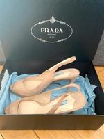 Prada Sandale High Heel beige 40 München - Au-Haidhausen Vorschau