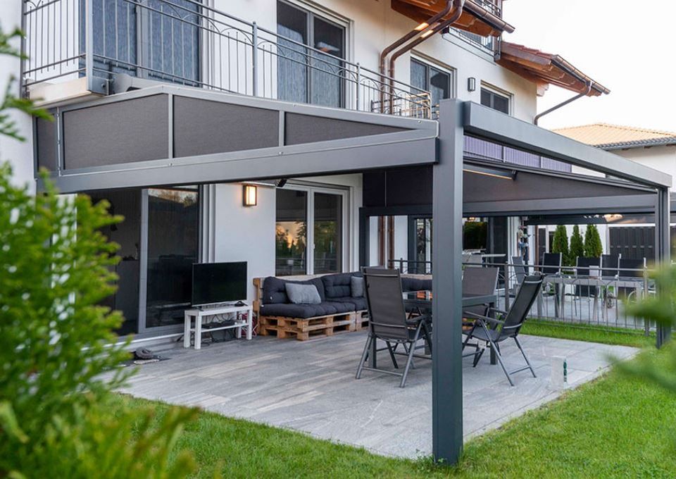 Pergola Markise von Renson Sonnen-, Sicht- und Regenschutz in Wasserburg am Inn