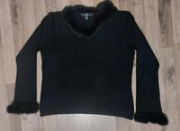 TCM Pulli mit abnehmbaren Pelz am Kragen und Armen Gr.38-40 Nordrhein-Westfalen - Herscheid Vorschau