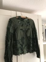 ZARA Bluse Spitze grün Gr.M Nordrhein-Westfalen - Willich Vorschau