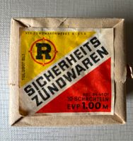 Sicherheitszündwaren DDR Riesa Sachsen-Anhalt - Sandersleben Vorschau