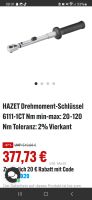 NEU HAZET DREHMOMENTSCHLÜSSEL 6111-1ct Hessen - Höchst im Odenwald Vorschau