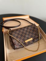 Louis Vuitton Favorite PM, Damier Ebene braun, komplettes Set Bayern - Fürth Vorschau