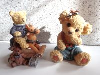 Sammler 2 große niedlich Bären Figuren Bärchen Bärenfiguren Teddy Nordrhein-Westfalen - Geldern Vorschau