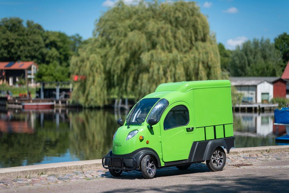 MAX Elektro 4-Rad Elektro MAX Kleintransporter Kofferaufbau Nutzfahrzeug Laubfrosch 4 Rad Pro MEGA Truck TUK TUK TUCK TUCK GECO Traveler BOB Transporter Ape Porter Benziner Hybrid Volta MEGA V-MAX in Neukirchen