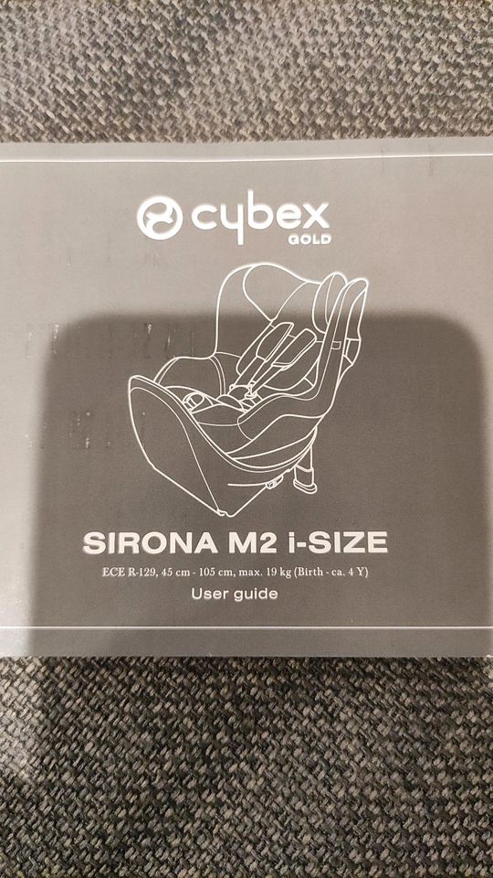 Cybex Sirona Reboarder + Isofix Station in Weinsberg