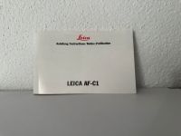 Anleitung für LEICA AF-C1 Baden-Württemberg - Weingarten (Baden) Vorschau