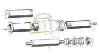 Gleitbuchse Zahnkolbenstange Atlas Bauernlader AL 402, 320 Sachsen-Anhalt - Rohrberg Altmark Vorschau